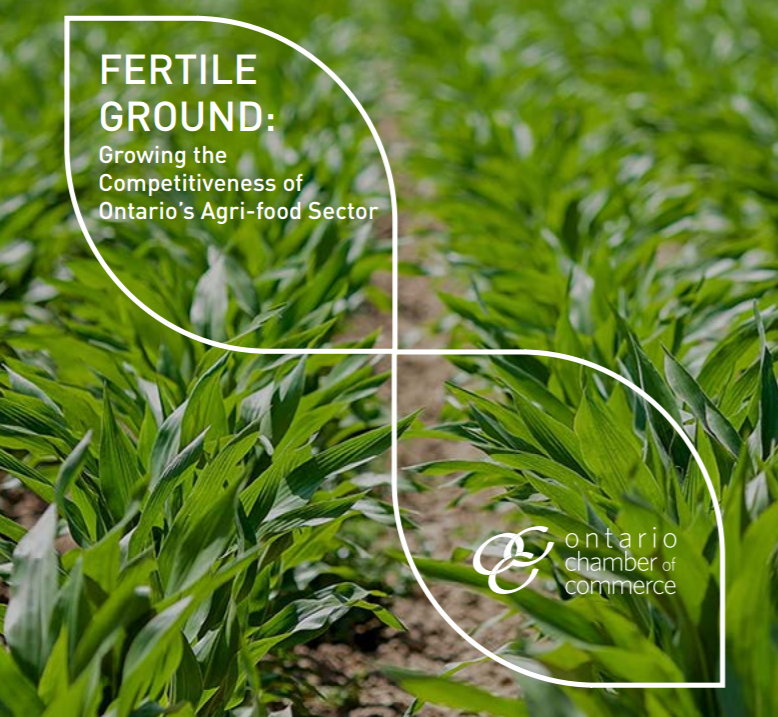 Publications Fertile Ground: Growing the Competitiveness of Ontario’s Agri-food Sector